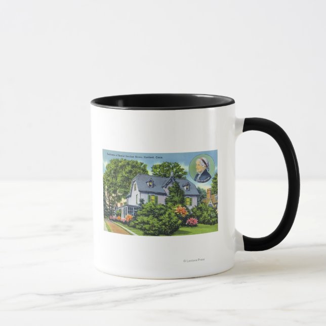 Außenansicht von Harriet Beecher Stowe Tasse (Rechts)