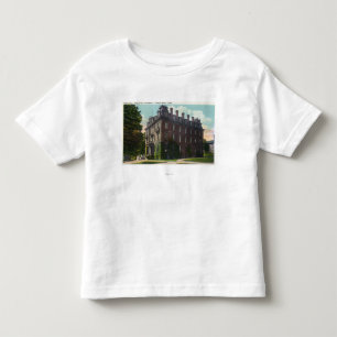 Außenansicht von Judd Hall, Wesleyan Universität Kleinkind T-shirt