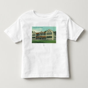 Außenansicht von Longfellow Schule Kleinkind T-shirt