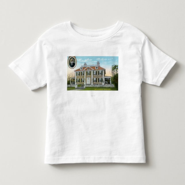 Außenansicht von Longfellows Zuhause # 2 Kleinkind T-shirt (Vorderseite)