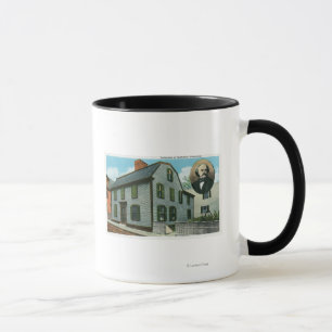 Außenansicht von Nathaniel Hawthornes Tasse