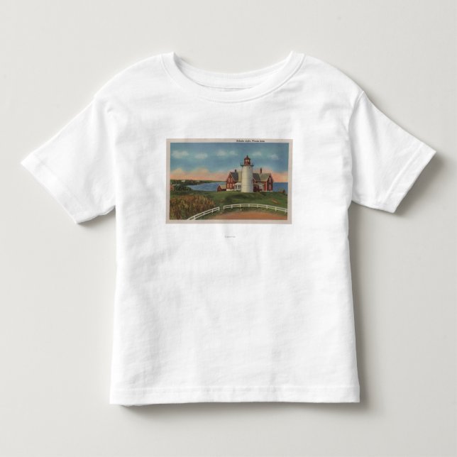 Außenansicht von Nobska Leuchtturm Kleinkind T-shirt (Vorderseite)