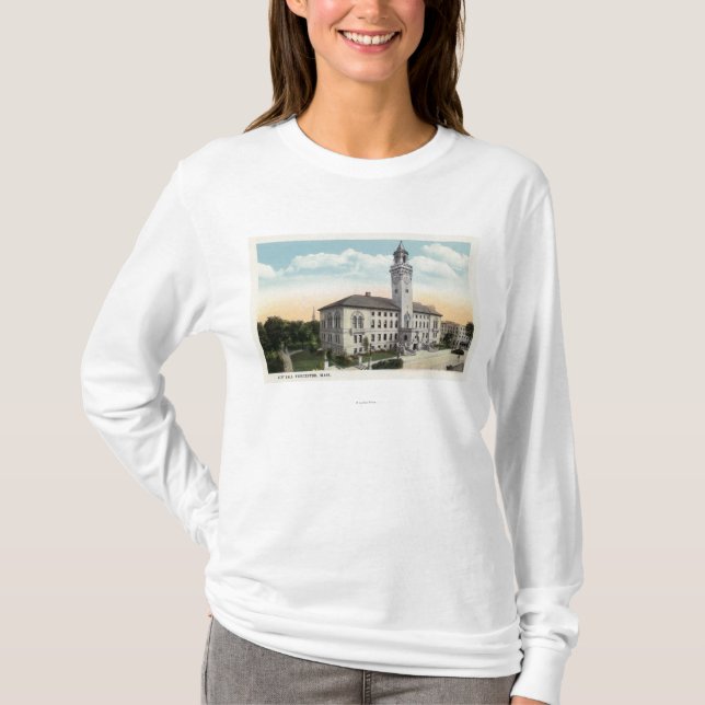 Außenansicht von Rathaus T-Shirt (Vorderseite)
