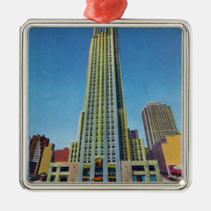 Außenansicht von RCA Gbd, Rockefeller-Mitte Ornament Aus Metall