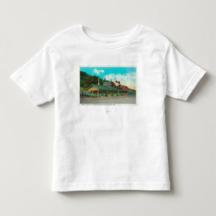 Außenansicht von Restaurant die GRILLEN der Marke Kleinkind T-shirt
