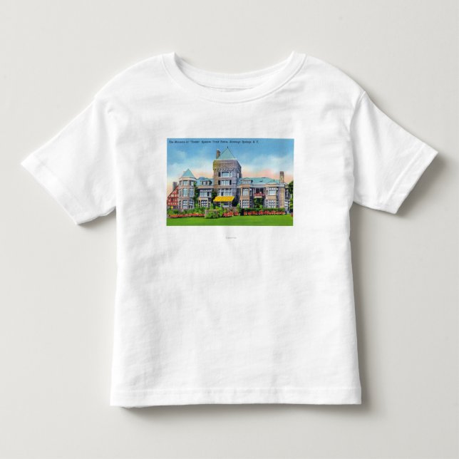 Außenansicht von Villa S. Track Estate an Kleinkind T-shirt (Vorderseite)