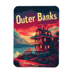 Außenbänke reisen und reisen magnet