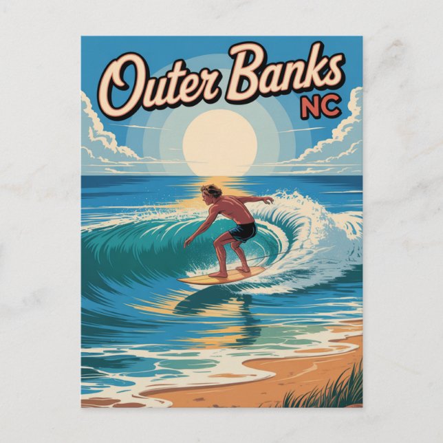 Außenbanken NC Postkarte (Vorderseite)