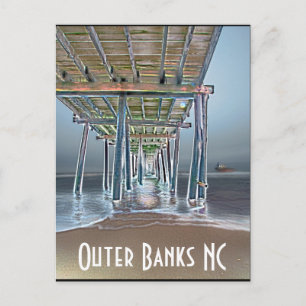 Außenbanken NC Postkarte
