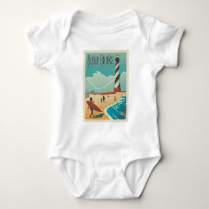 Außenbanken   North Carolina Baby Strampler
