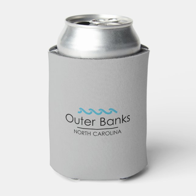 Außenbanken North Carolina Dosenkühler (Kanne Vorderseite)