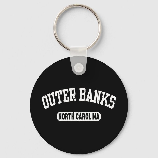 Außenbanken North Carolina Schlüsselanhänger (Vorderseite)