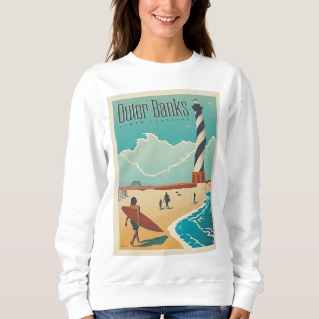 Außenbanken | North Carolina Sweatshirt (Vorderseite)