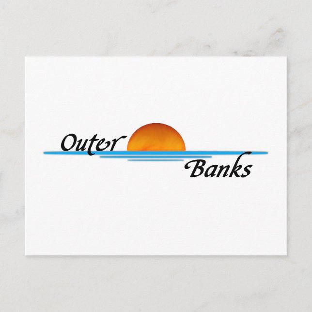 Außenbanken Postkarte (Vorderseite)