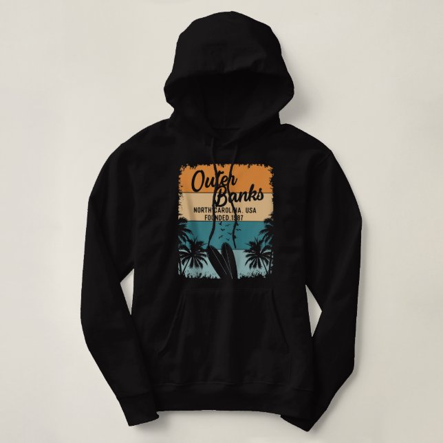 Außenbanken Shirt Männer Frauen Kinder OBX North C (Design vorne)