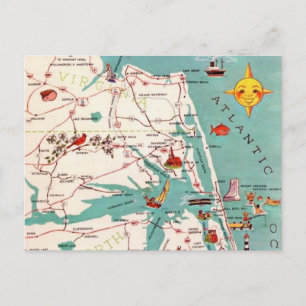 Außenbanks Kitty Hawk Postkarte