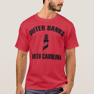 Außenbanks Norolina Leuchtturm T-Shirt