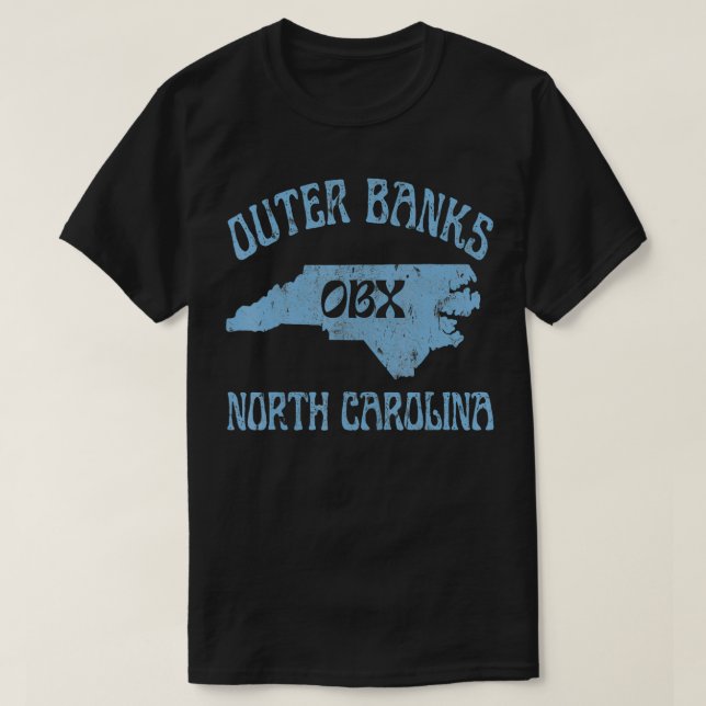 Außenbanks Norolina OBX Beach Sommerreise VI T-Shirt (Design vorne)