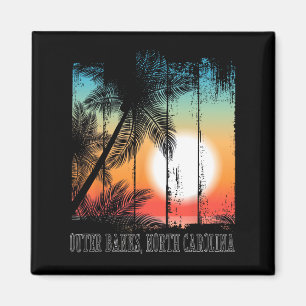 Außenbanks North Carolina Beach Palms Urlaub Su Magnet