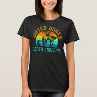 Außenbanks North Carolina Surf Beach Surfer Obx N T-Shirt