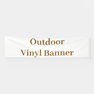 Außenbanner Vinyl 76 cm x 305 cm Banner