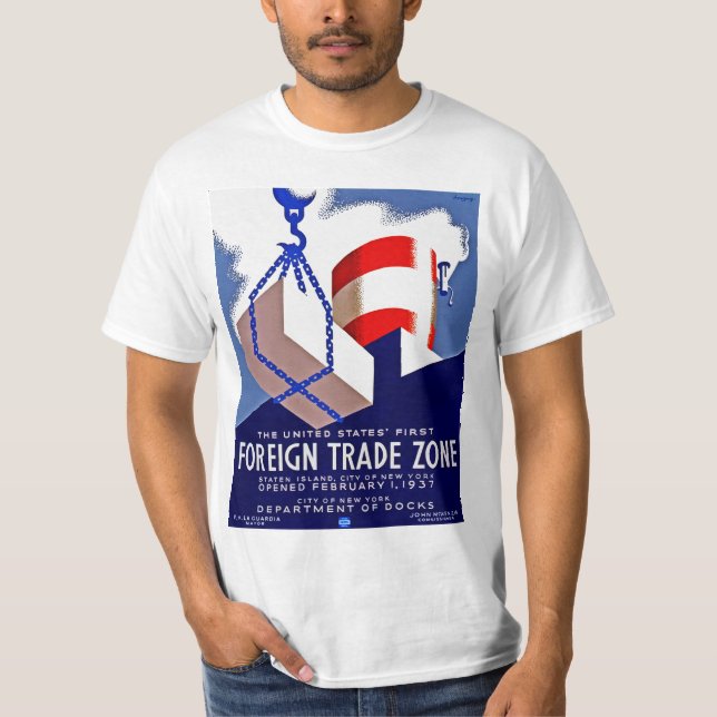 Außenhandelszone T-Shirt (Vorderseite)