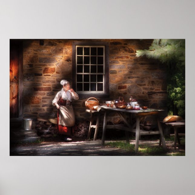 Außenküche Poster (Vorne)