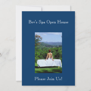 Außenmassagefotografie Einladung