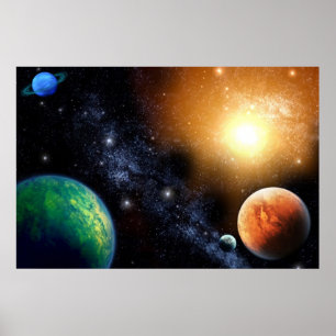 Außenraum Wandgemälde Plakatkarton Boys Schlafzimm Poster