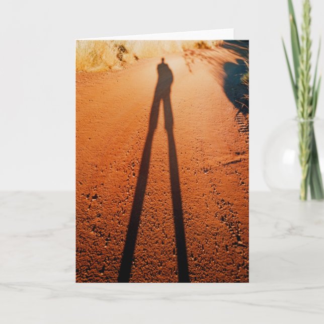 Außenschatten Karte (Vorderseite)