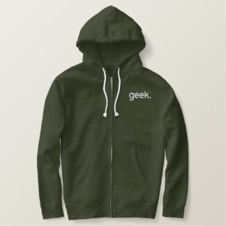 Aussenseiter. Gestickter Hoodie Bestickter Hoodie