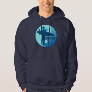 Außenseiter - halbes Moon Bay (blau) Hoodie
