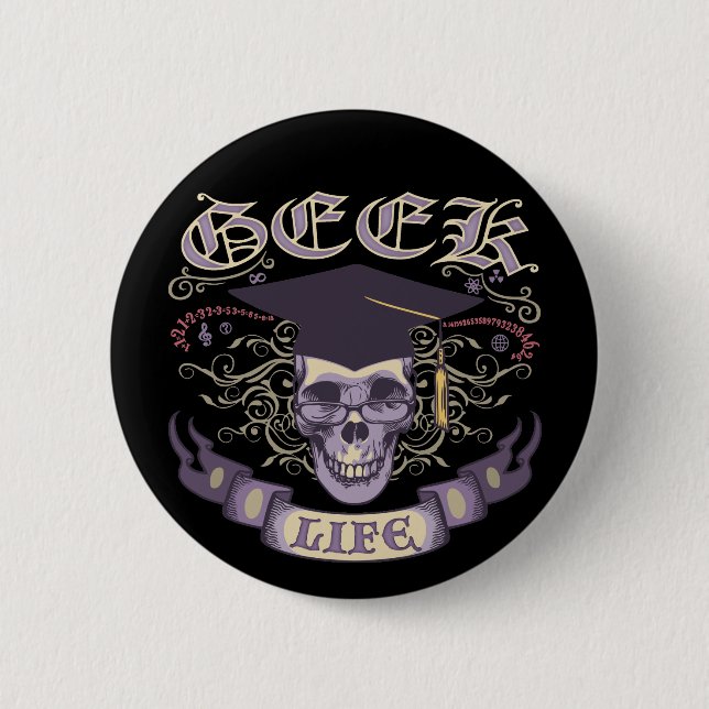 Aussenseiter-Leben Button (Vorderseite)
