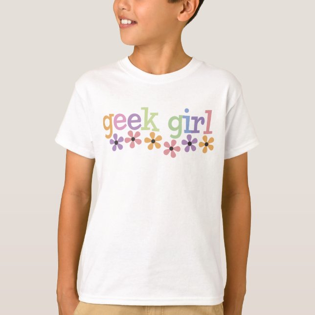 Aussenseiter-Mädchen-Gänseblümchen T-Shirt (Vorderseite)