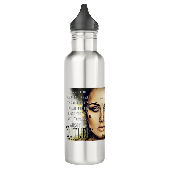 Außenseiter-Saga-Wasser-Flasche Edelstahlflasche (Links)