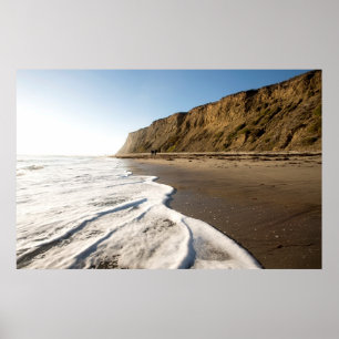 Außenseiter-Strand, Half Moon Bay, CA Poster
