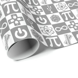 Aussenseiter-Symbole Geschenkpapier