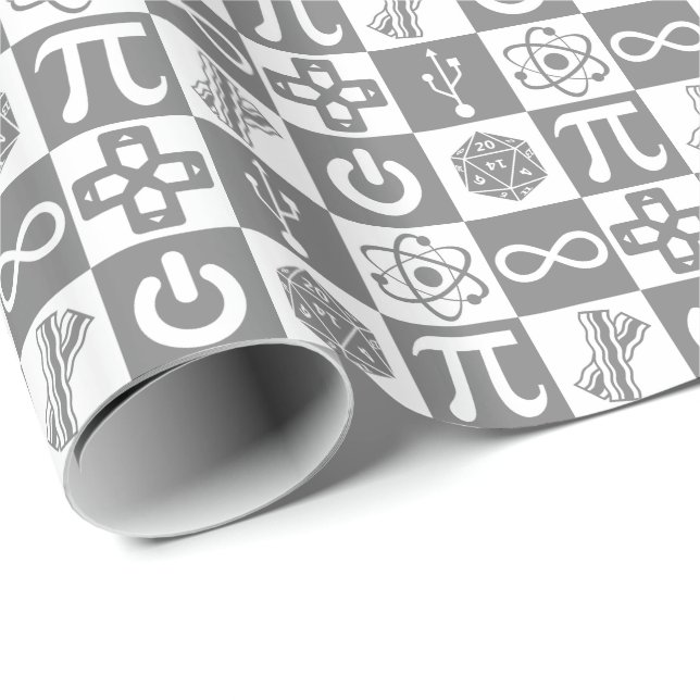 Aussenseiter-Symbole Geschenkpapier (Rolleneckpunkt)