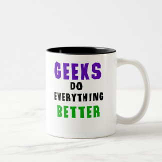 Aussenseiter tun alles besser zweifarbige tasse