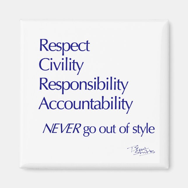 Außer Stil Magnet (Vorne)