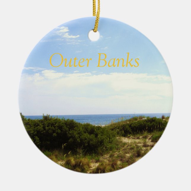 Äußere Bank-Verzierung Keramik Ornament (Vorne)