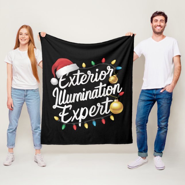 Äußere Belichtung Experte Weihnachtsbeleuchtung De Fleecedecke (Beispiel)