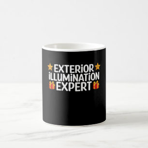 Äußere Belichtung Experte Weihnachtsbeleuchtung De Kaffeetasse