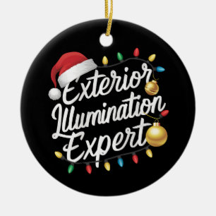 Äußere Belichtung Experte Weihnachtsbeleuchtung De Keramik Ornament