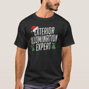 Äußere Belichtung Experte Weihnachtsbeleuchtung T-Shirt