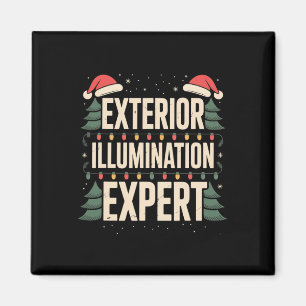 Äußere Belichtung Experte Weihnachtsdekoration Magnet