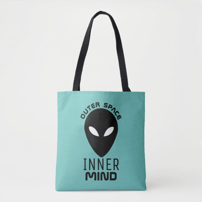 Äußere Weltrauminnenkentum, außerirdische Alien Tasche (Vorderseite)