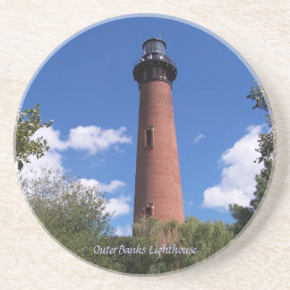 Äußerer Bank-Leuchtturm Sandstein Untersetzer