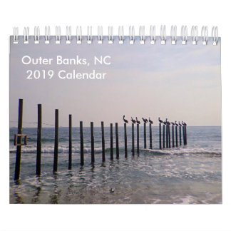 Äußerer Kalender der Bank-2019