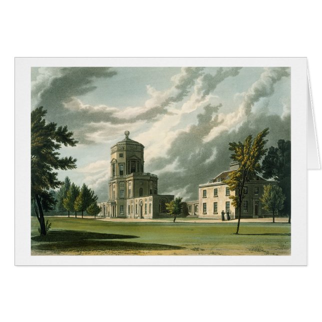 Äußeres des astronomischen Observatoriums, (Vorderseite (Horizontal))
